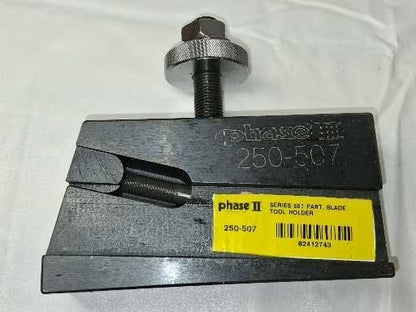 Phase II Lathe Tool Post Holder Series DA #7 Universal Parting Blade 250-507