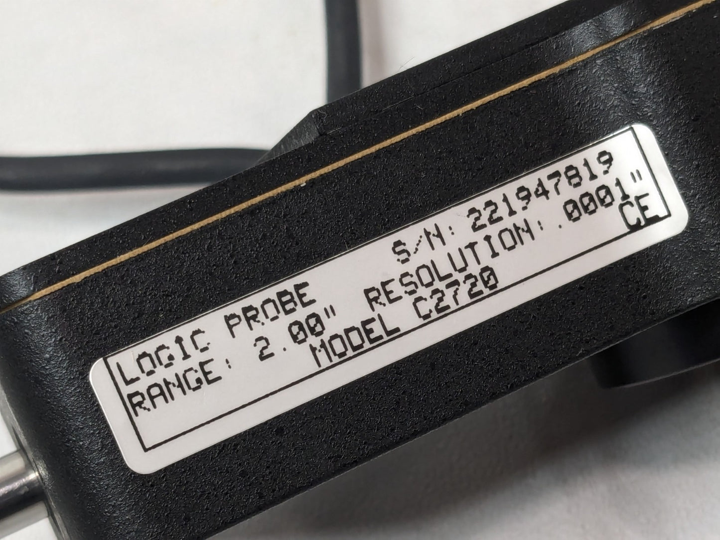 CDI Logic Probe Range 2.000" Resolution .0001" C2720