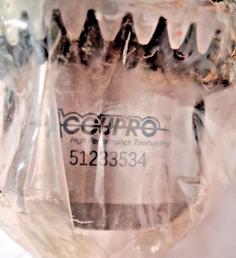 Accupro Steel Keyed Drill Chuck 1/8 to 3/4" Capacity Tapered Mount JT4 5123