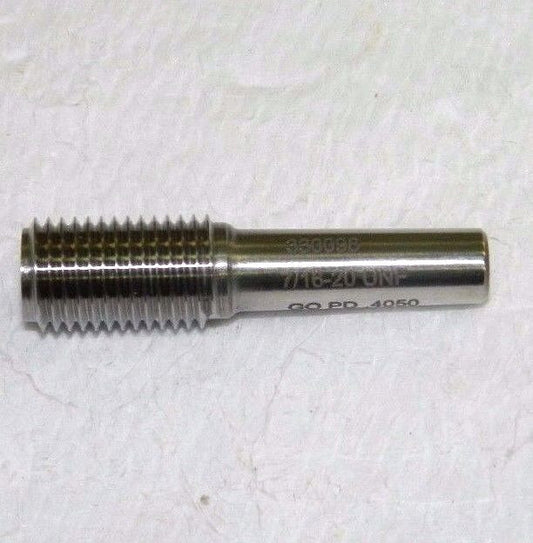 GF Gage Single End Plug Thread Go Gage 7/16"-20 UNF W043720GK