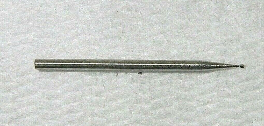 Precision Single Cut Burrs 1/32" Inverted Conical Head QTY 25   265.7970009