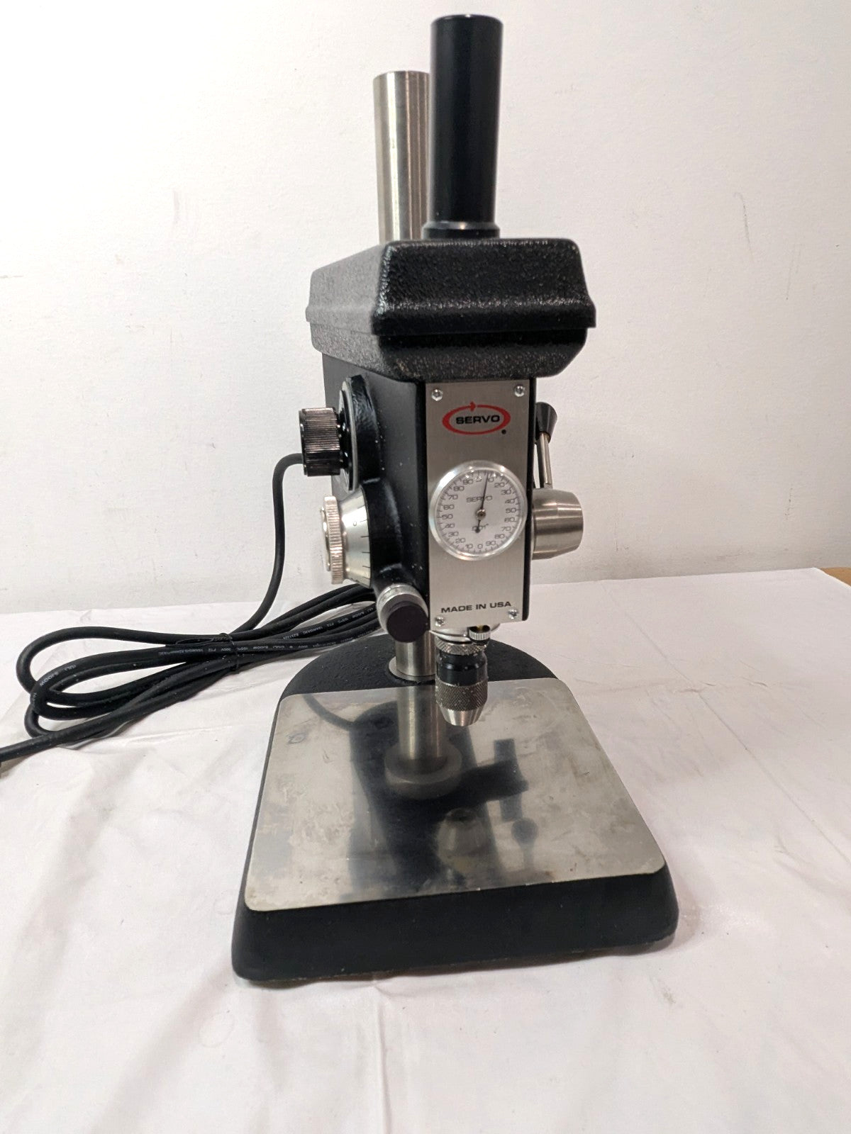 Servo Floor Drill Press 7" Swing 0.1 hp 120V 1 Phase M-7000 DAMAGED