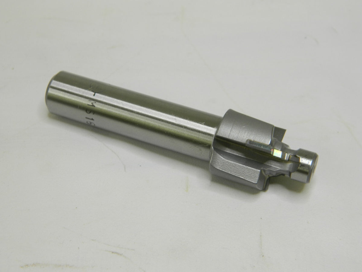SCT Taper Pipe Reamer 0.586" D, 0.543" SE Diam, 1/2" Straight Shank, 1-7/16" FL
