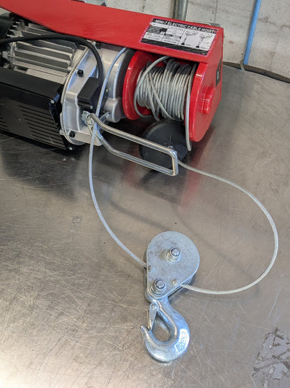 Vestil Electric Cable Hoist 750 / 1500 lb. Capacity MINI-7 Parts / Repair