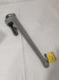 Irwin Straight Pipe Wrench: 3" Jaw Capacity, 24" OAL, Aluminum 2074124