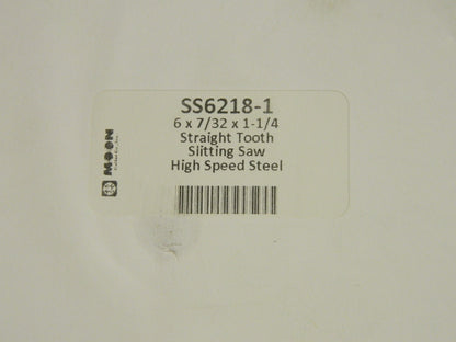 Moon Side Chip Saw 6" Blade Dia. x 7/32" Thick x 1-1/4" Hole 48T