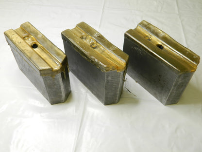 Soft Lathe Chuck Jaw: Serrated 2" OAW, 4" OAH, 5-1/2" OAL Qty 3 KTT12S4