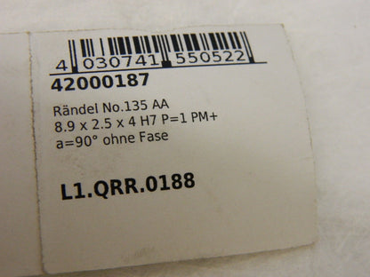 Quick 270-810 cut knurling wheel 8.9-90-1.0 qty 7 42000187