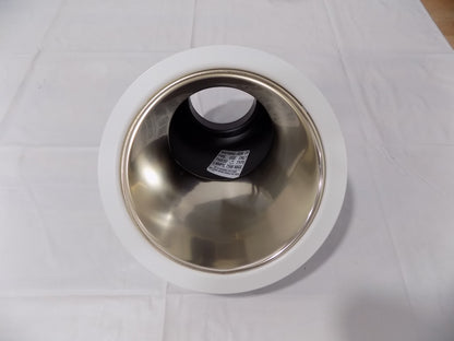 Lightolier Shallow Slope Ceiling Reflector Trim 1131GD 14-30º Gold /White Trim