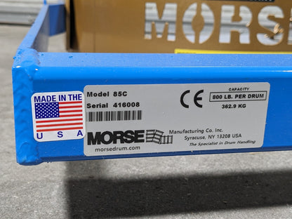 Morse 85C Drum Carrier for 55 Gallon Drums 800 lb Capacity 21" to 23" Diameter