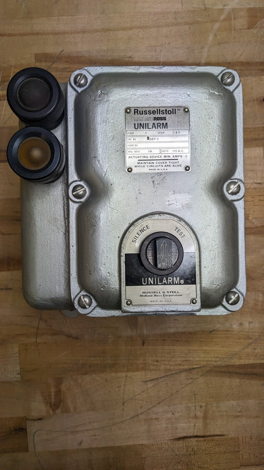 RUSSELL &amp; STOLL SAEP-2 UNILARM B64 5A 115V