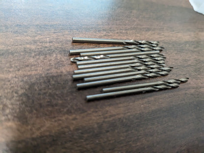 CHICAGO-LATROBE 12PK Screw Machine Length Drill Bit 35 deg Point Cobalt 50802