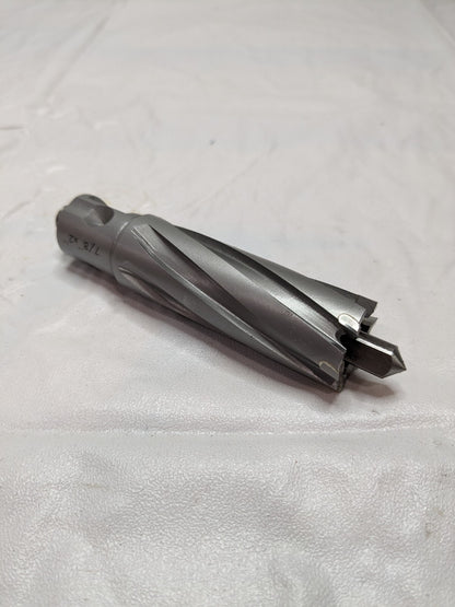 Cleveland Annular Cutter: 7/8 Dia, 2 Depth of Cut, Carbide Tipped CT875L