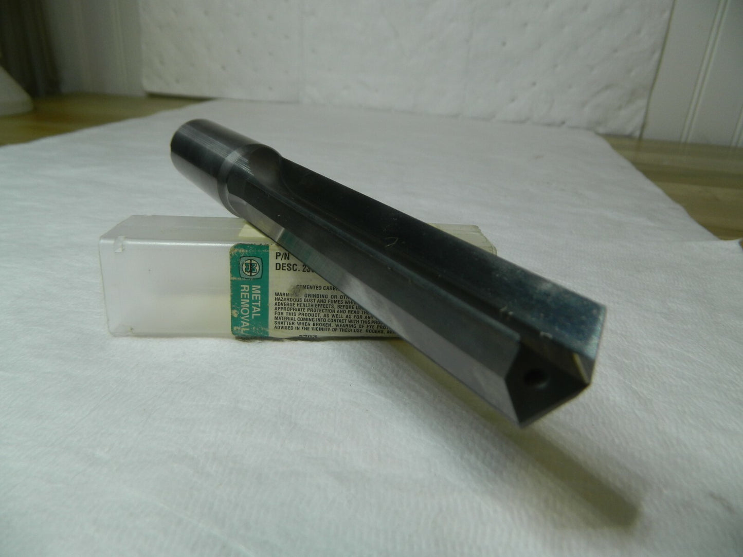 Metal Removal 23mm 2-Flute 130º Uncoated Carbide Coolant Drill MRH12730C
