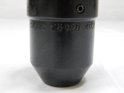 COLLIS TOOL End Mill Holder: CAT40 Taper Shank 3 PRO 1-5/8 Nose Dia 75020