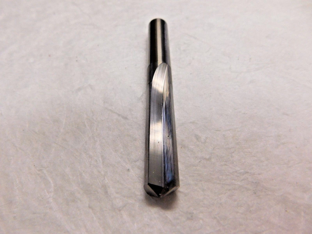 Metal Removal Carbide Straight Flute Drill Bit 27/64" 140º 2FL M43637