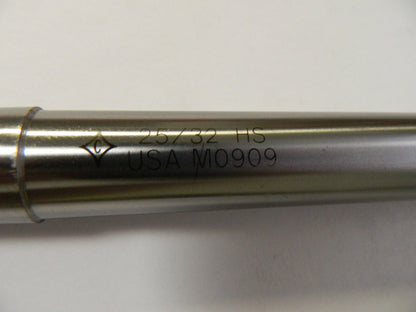 Cleveland 25/32" High Speed Steel 8 Flute Chucking Reamer C34997