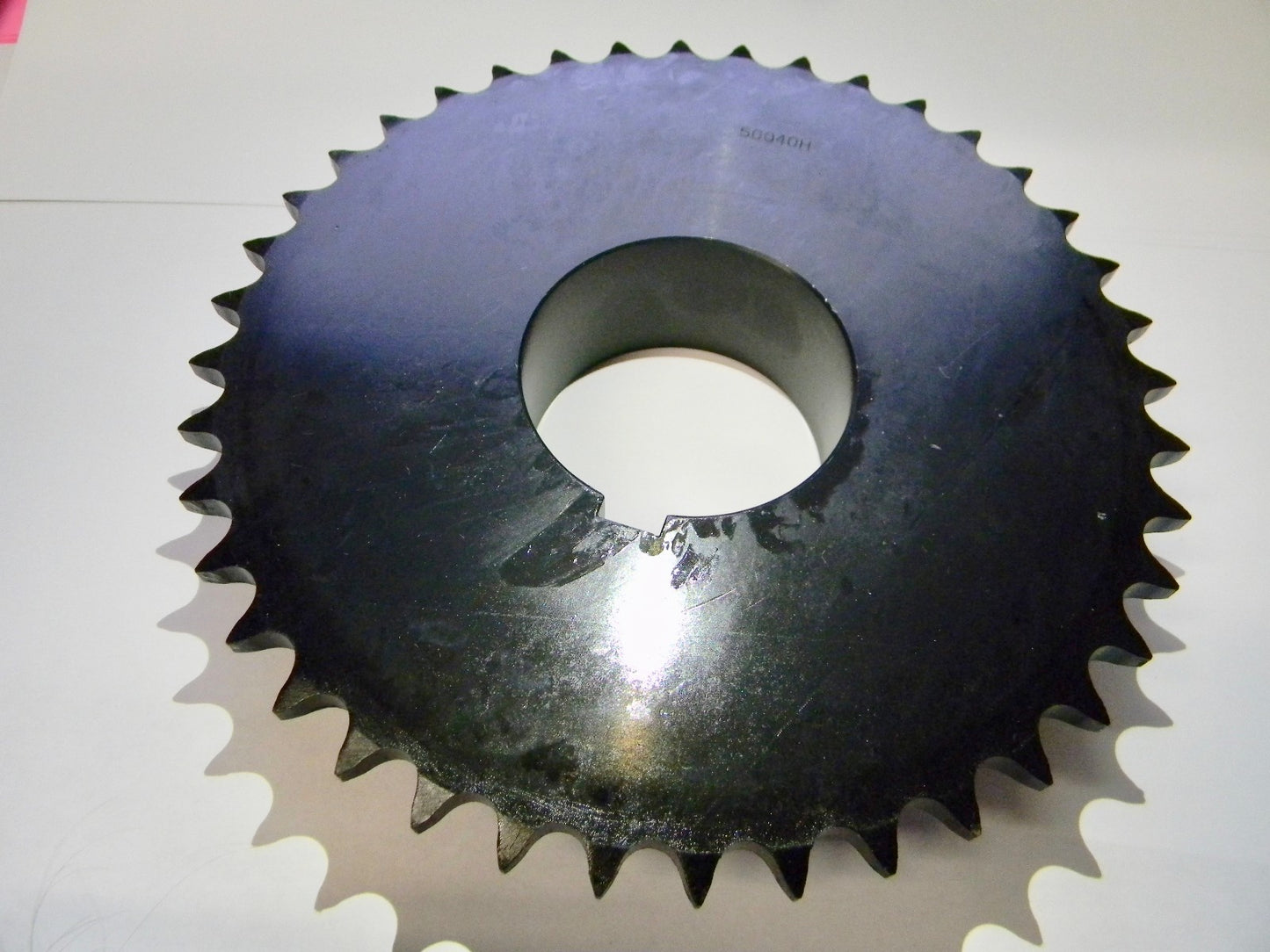 BROWNING  Bushed Roller Chain Sprocket: 40 Teeth, 5/8" Pitch, 2-11/16" Bore Dia