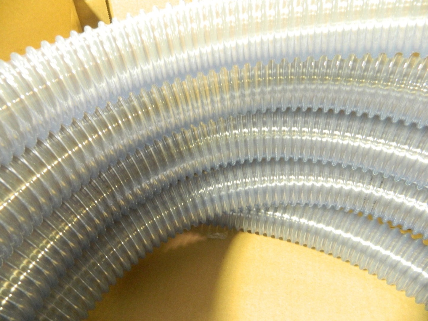 Food & Beverage Hose: PVC  2 ID, 2.4 OD, 21 foot long