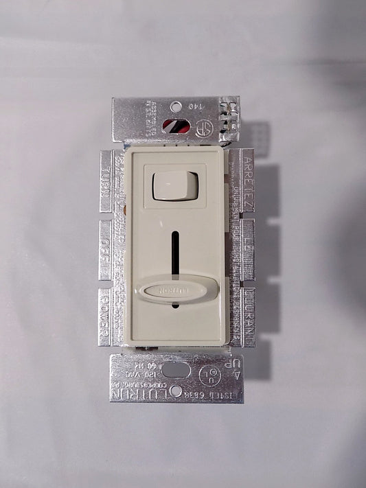 Lutron SLV-603P-LA Skylark 600W Magnetic Low Voltage 3-Way Dimmer LT Almond