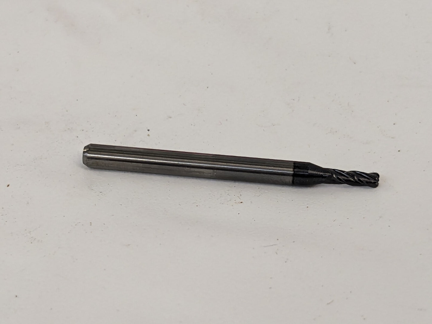 ACCUPRO Corner Radius End Mill: 0.0781 Dia, 0.234 LOC 4 Fl 14796316