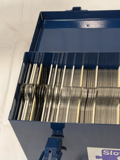 260 Pc Stainless Steel Slotted Shim Assortment , 0.001 to 0.125" Thickness 17200