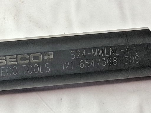 Seco Indexable Boring Left Hand Bar S24-MWLNL-4 1.7800" Min Bore 00043224