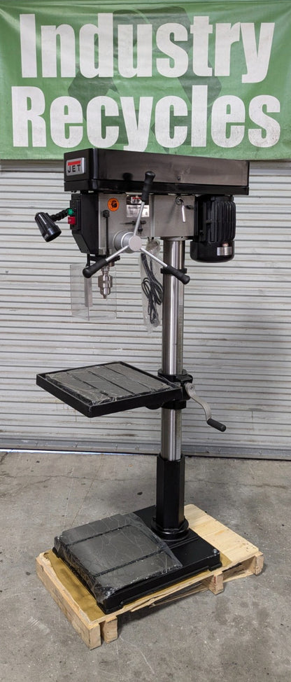 JET IDP-22 Heavy Duty Drill Press 22" Swing  1-1/2HP 115V Step Pulley  3MT Taper