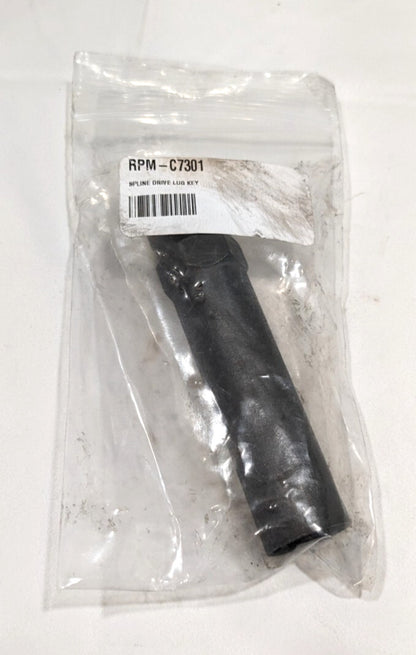 RPM Spline Drive Lug Nuts Chome 7/16-20 *10pcs*  With Deep Socket    C7002 C7301