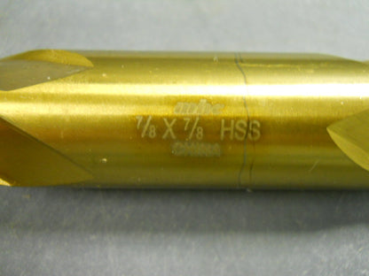 HSS Sq Dbl End Mill 7/8 Dia 1-7/8 LOC 7/8 Shak Dia 6-1/8L 01724566