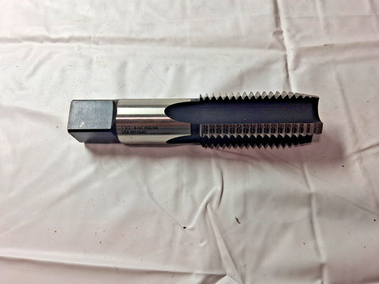 Titan Plug Chamfer Straight Flute Tap HSS 1-1/2-6UNC 4FL 2B & 3B COF TT90693