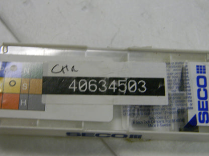 Seco Carbide Milling Insert M06 MP2500 Grade Set QTY 3 Inserts  LNKT060508