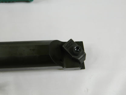 TOOL-FLO Indexable Threading Toolholder: Internal, LH, 1 x 1" Shank 96401616