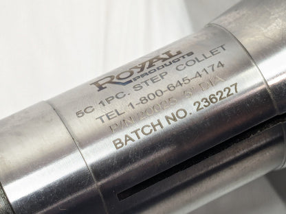 Royal Products 5C Step Collet Steel 5" Head Diam 20025