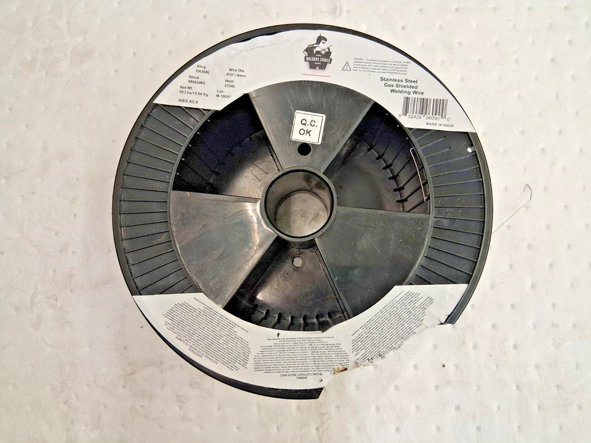 Welders Choice MIG Stainless Steel Welding Wire ER308L 59802462 DAMAGED SPOOL