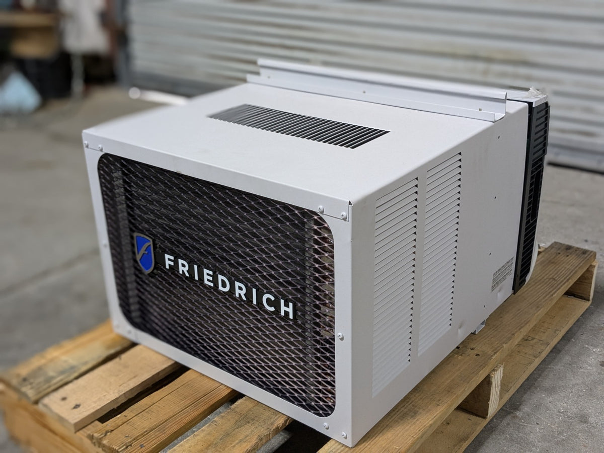 Friedrich Kuhl Window Air Conditioner AC Unit 8000 BTU 115v KCQ08A10A Used