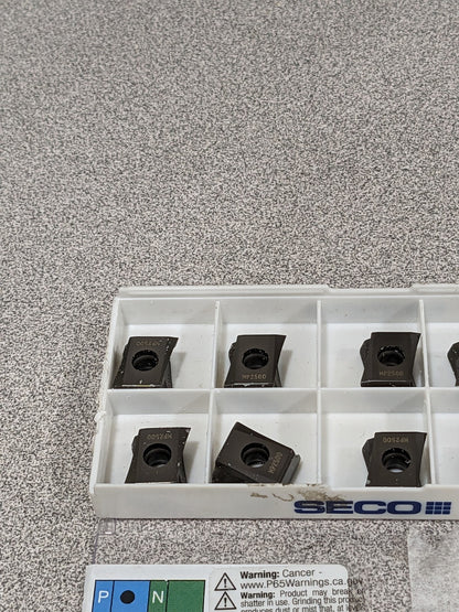 Seco Milling Insert: MP2500, Solid Carbide Qty 10 03002067