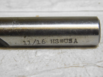 Hertel 11/16" 118° High Speed Steel Jobber Drill Qty2  85703759