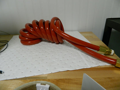 Jupiter Red Polyurethane Hose 1/2" x 3/4" 15' Long 120 Max psi 51