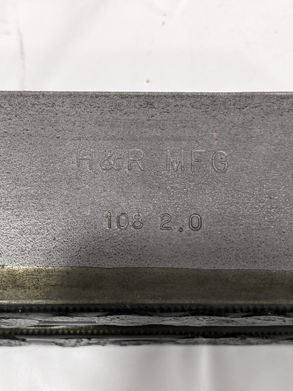 H&R Soft Lathe Chuck Jaw: Serrated 2" OAW, 2" OAH, 5-1/4" OAL Qty 2 HR-108-2.0