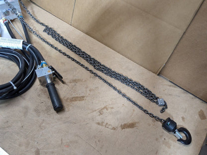 CM ShopAir Air-Powered Chain Hoist 300 Lb. Cap 10 Ft. Lift 2180 Parts / Repair