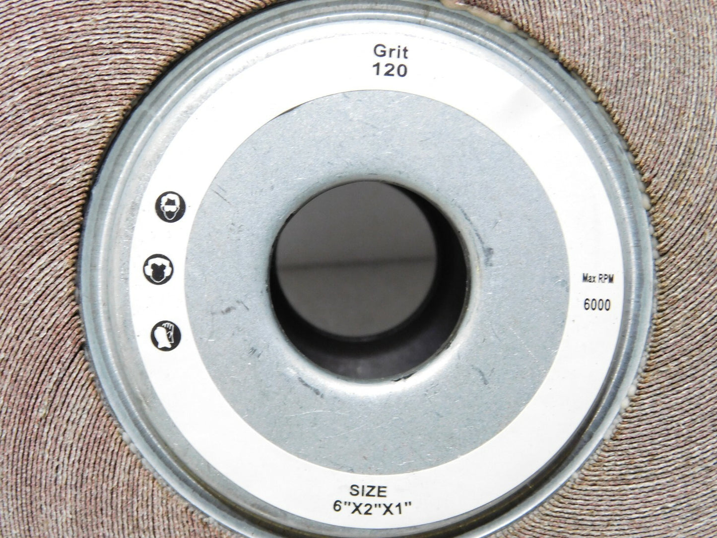 Tru-Maxx Aluminum Oxide Unmounted Flap Wheels 6"x2"x1" HL 120G QTY 2 87662292