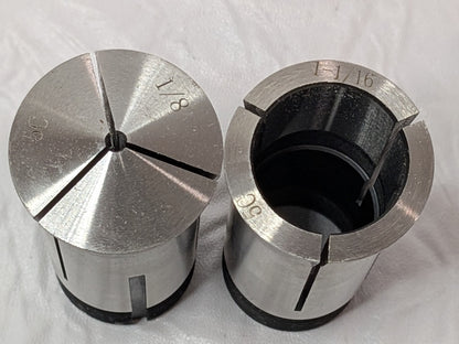 18 Piece Collet Set Increments of 1/16" 230-8018