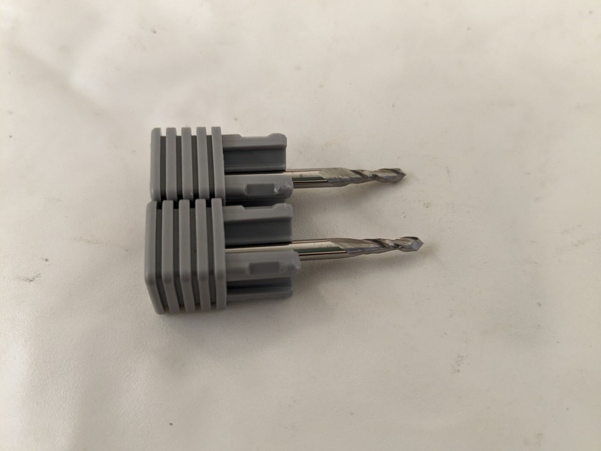 HARVEY TOOL Drill Mills: 3/8 LOC, 2 Flutes, 90 ° Point, Solid Carbide 15306-2