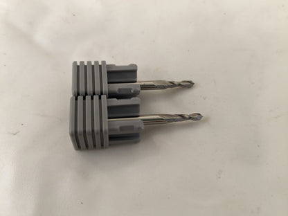 HARVEY TOOL Drill Mills: 3/8 LOC, 2 Flutes, 90 ° Point, Solid Carbide 15306-2