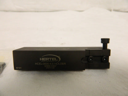 Hertel 0.812 Max Depth 15/8 Max Diam Indexable Cutoff Toolholder 93650810