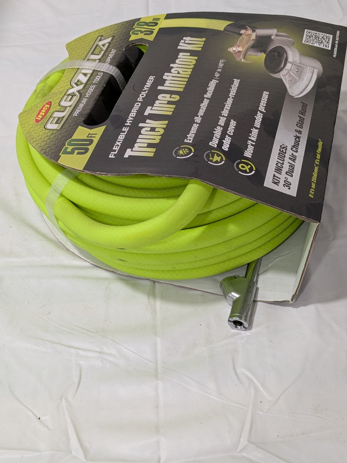 Legacy Air Compressor Truck Tire Inflator Kit: 300 psi, 3/8" ID x 50'