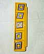 Kennametal Turning Insert CNMG431FF KCP10B Carbide Qty5 5534828