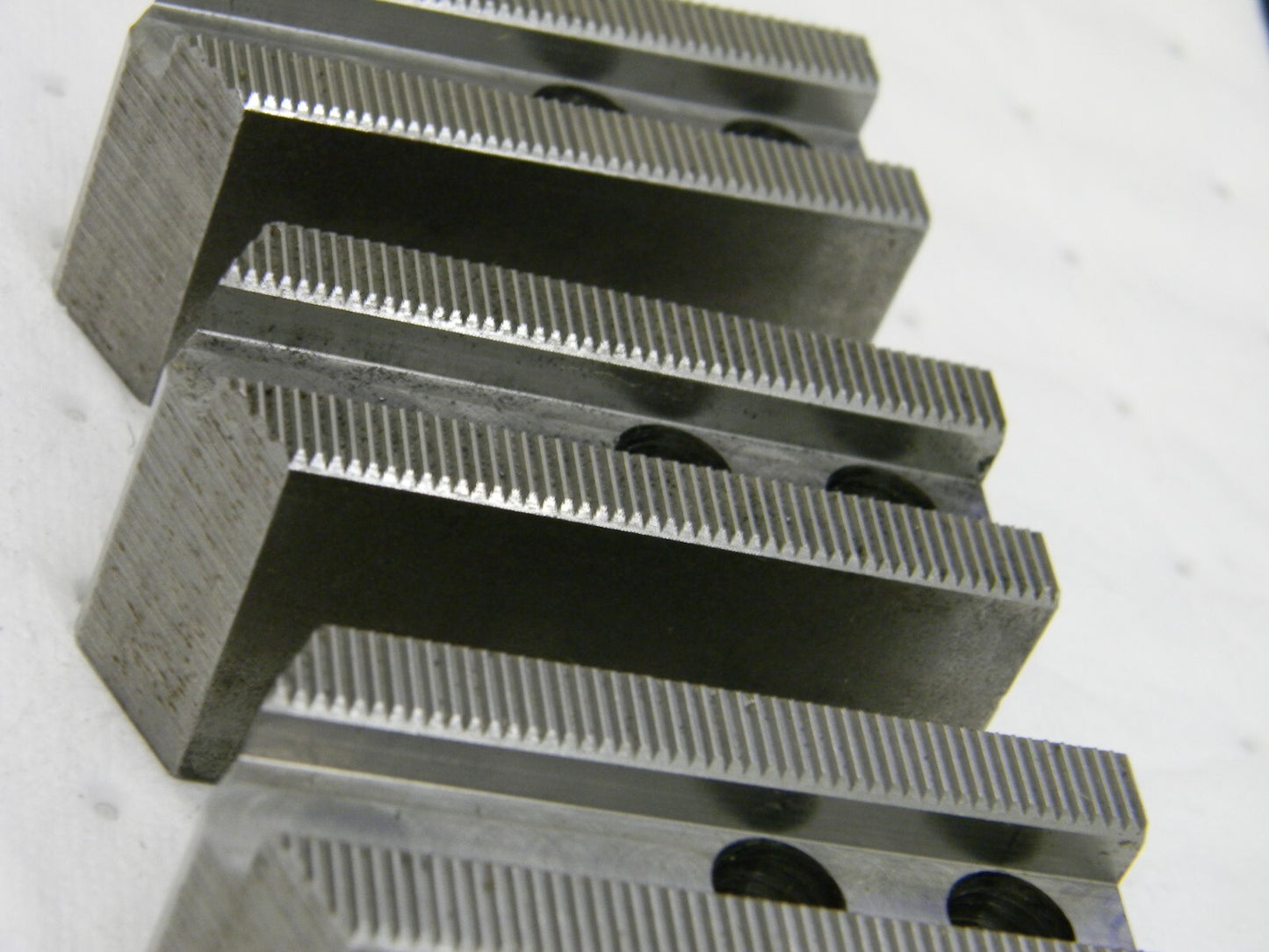 ABBOTT 6 & Up Chuck Capacity Square Soft Lathe Chuck Jaw QTY 3 KTT6S
