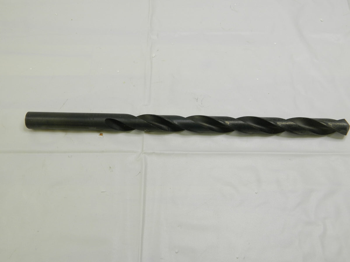 Interstate 43/64 118° 2-Flute High Speed Steel Extra Length Drill Bit 01430438